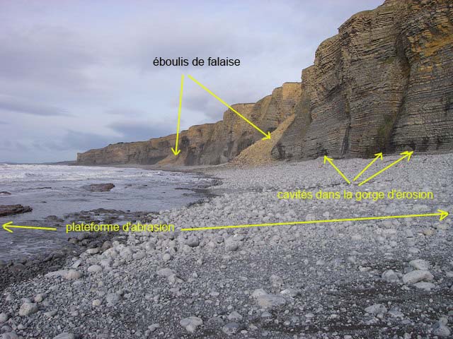 Fichier:Cliff falls north of Nash Point - Pays de Galles.jpg