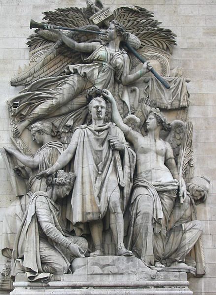 Fichier:Paris ArcDeTriomphe-Triomphe de 1810.JPG