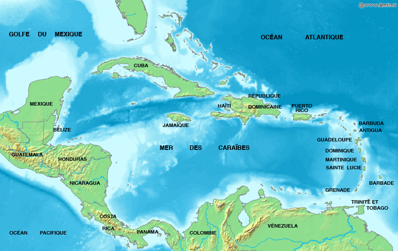 Fichier:Carte Mer des Caraïbes.jpg