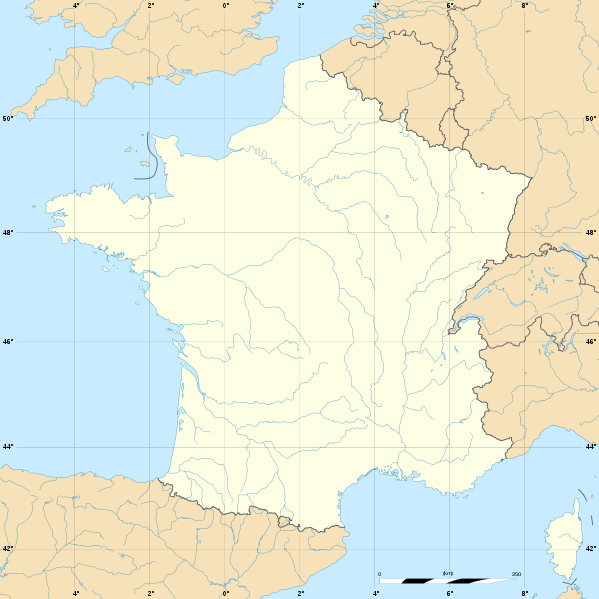 Fichier:France métropolitaine - carte vierge.png