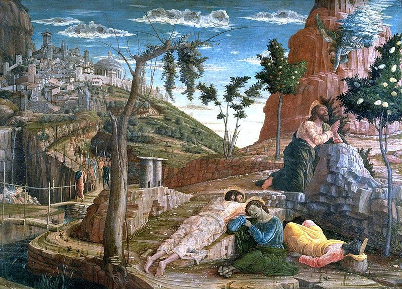 Fichier:Andrea Mantegna Jésus au mont des Oliviers.jpg