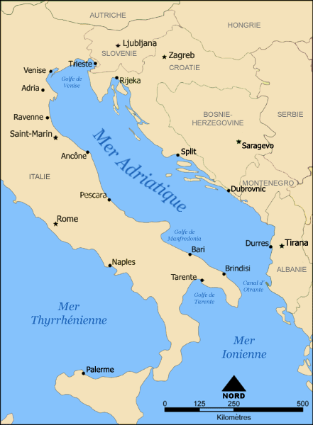 Fichier:Adriatic Sea map fr.png
