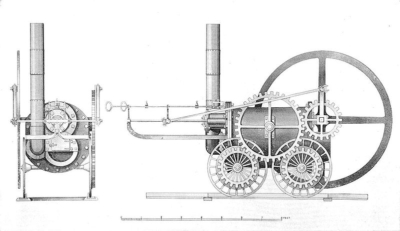Fichier:Locomotive de Trevithick, 1803.jpg