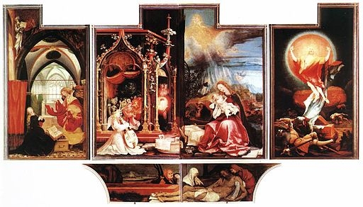 Fichier:Matthias Grünewald - Isenheim Altarpiece (second view) - WGA10737.JPG