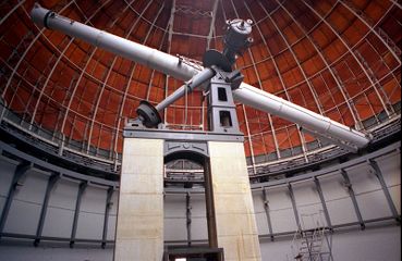 Lunette astronomique de l'observatoire de Nice