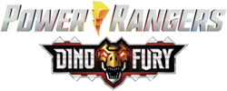 Logo de Power Rangers Dino Fury.