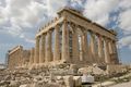 Le Parthénon, à Athènes, construit en marbre pentélique