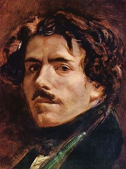 Autoportrait d'Eugène Delacroix, 1860