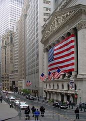 La bourse de New York (Wall Street)