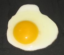 Un œuf au plat