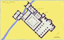 Plan de l'abbaye de Sénanque