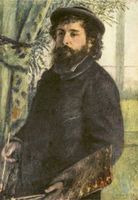 Portrait de Monet, par son ami Renoir (1875)