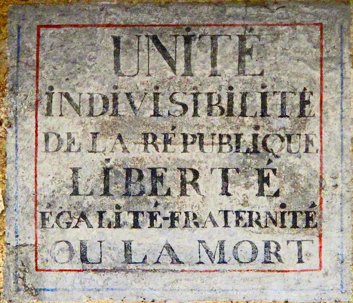 Fichier:Devise de la République française en 1793.jpg