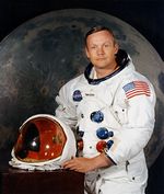 Neil Armstrong, le 1er juillet 1969.