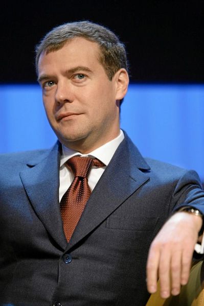 Fichier:Medvedev at Davos.jpg