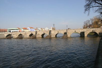 Un pont en période normale en République tchèque
