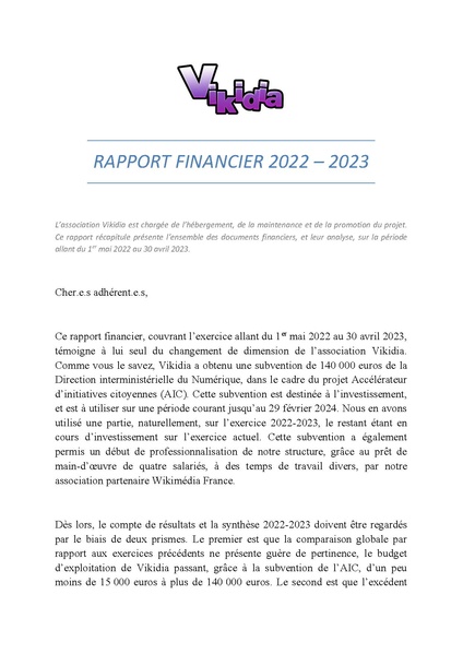 Fichier:Rapport financier 2022-2023 Vikidia.pdf