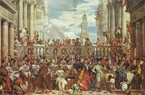Les Noces de Cana de Paul Véronèse, huile sur toile, 1562-1563.