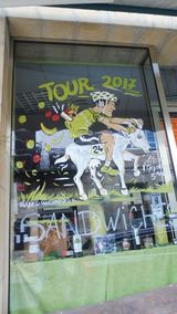 Passage du Tour de France 2017 à Montignac.