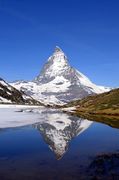 Le Matterhorn (en français, le mont Cervin)