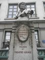 Monument dédié à son créateur (avenue du Doyenné)