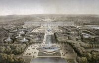 Les jardins de Versailles du temps de Louis XIV