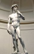 La statue de David, Florence.