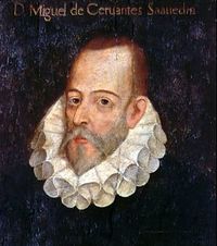 Portrait de Cervantes par Juan de Jáuregui.