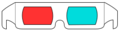 3D lunettes anaglyphiques - rouge cyan.png