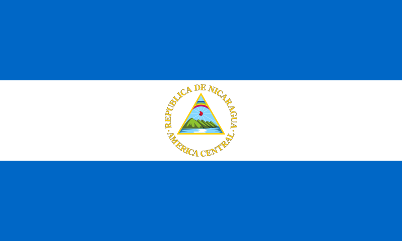 Fichier:Drapeau du Nicaragua.svg