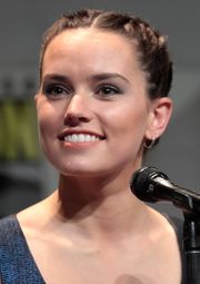 Daisy Ridley, actrice jouant Rey.