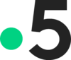 Nouveau logo de France 5 depuis du 29 janvier 2018.