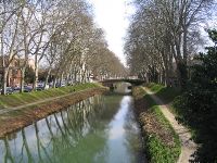 Le canal du Midi, à Toulouse.