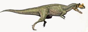 Reconstitution d'un Cératosaure
