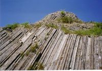 Orgues basaltiques à Usson dans le Puy-de-Dôme