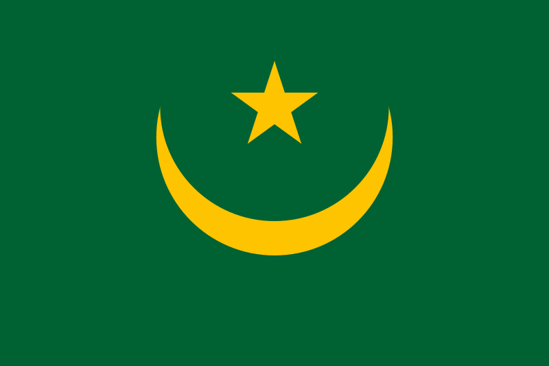 Fichier:Drapeau de la Mauritanie.svg
