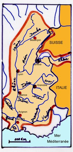 Rhône Fleuve Vikidia Lencyclopédie Des 8 13 Ans