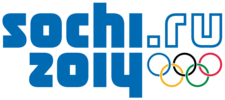 Logo de la XXIIe édition des Jeux olympiques d'hiver.