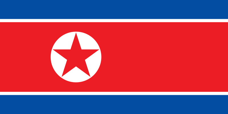 Fichier:Drapeau de la Coree du Nord.svg