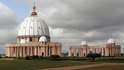 Basilique Notre-Dame de la Paix à Yamoussoukro
