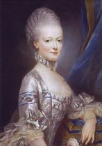 Marie-Antoinette en 1769 par Joseph Ducreux.