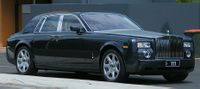 Une berline de la marque Rolls-Royce