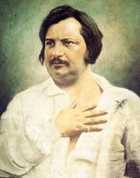 Portrait de Honoré de Balzac.