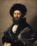 Portrait de Baldassare Castiglione, huile sur toile, 1514-1515, musée du Louvre