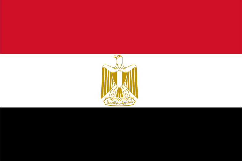 Fichier:Drapeau de l'Egypte.svg