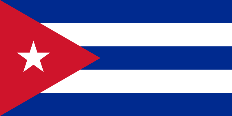 Fichier:Drapeau de Cuba.svg