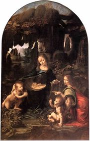 La Vierge aux rochers, huile sur toile, 1483-1486, musée du Louvre.