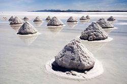 Piles of Salt Salar de Uyuni Bolivia Luca Galuzzi 2006 a.jpg