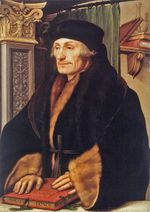 Portrait d'Érasme, par Hans Holbein, 1523