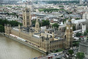 Le cœur de Londres : le palais du Parlement, l'abbaye de Westminster et la tour de Big Ben.